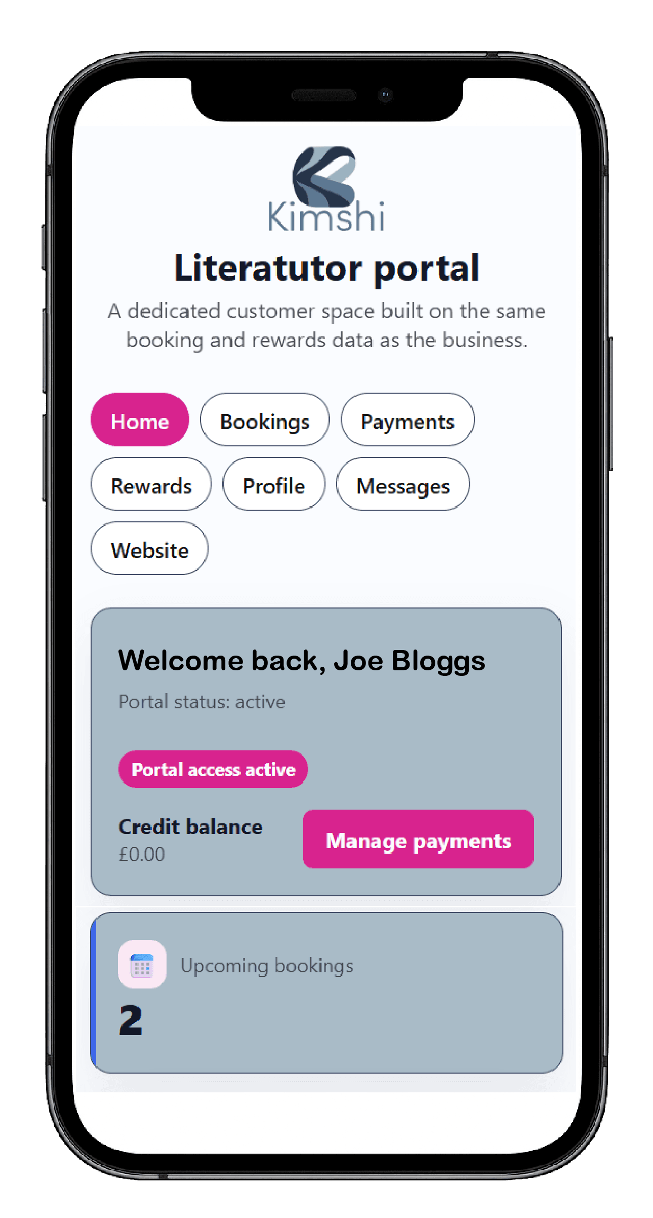Learner Portal Interface